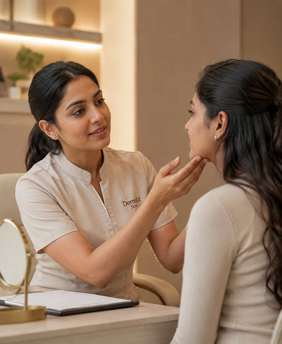 Doctor patient consultation